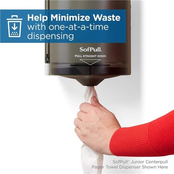 Regular Centerpull Premium Paper Towel, White, 28124, 324 Sheets Per Roll - Picture 6 of 7